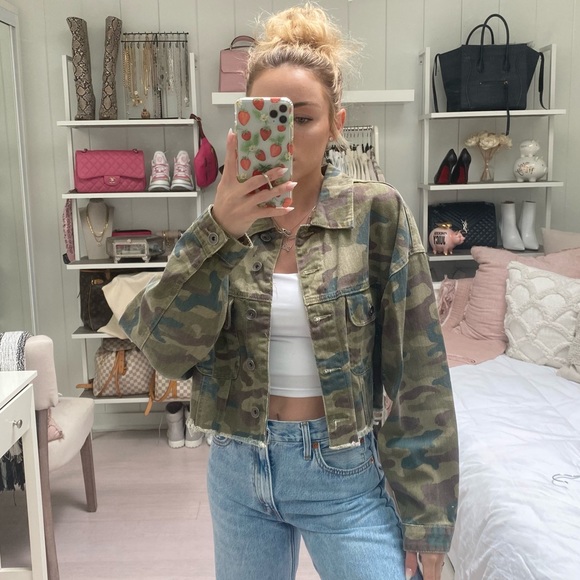 Cotton On Jackets & Blazers - CAMO Jean jacket